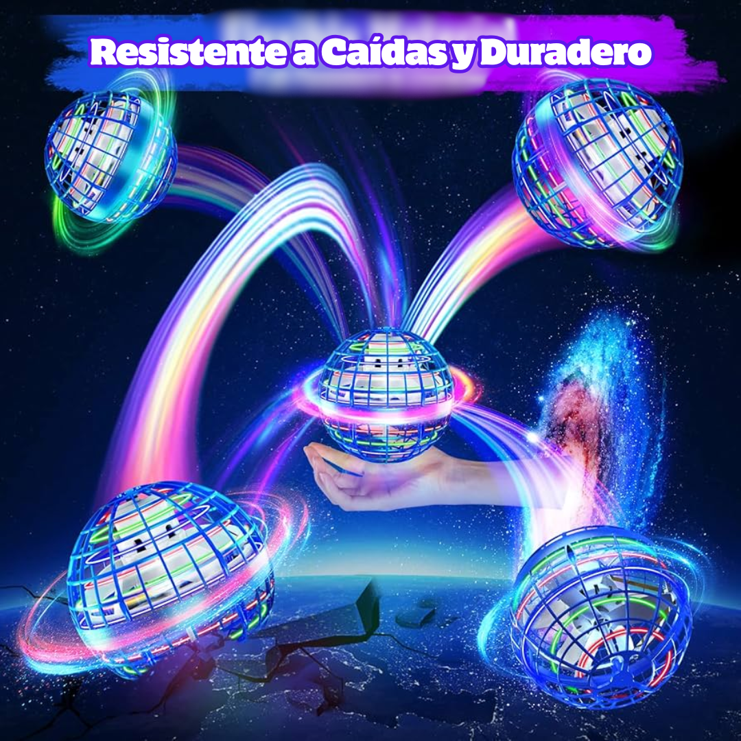 Juguete Volador Cósmico - Dron flotante con boomerang