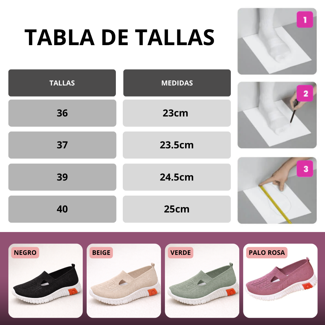 Zapatillas Ortopédicas Femeninas – OrtoPlus