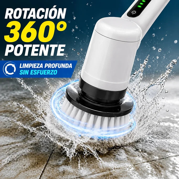 Cepillo Eléctrico 9 en 1: Tu aliado para un hogar impecable