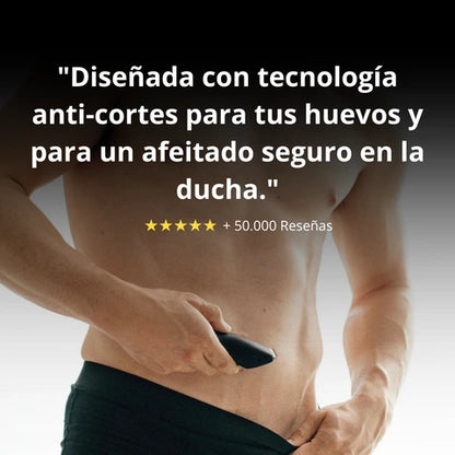 Kit Afeitadora Corporal para Hombre - Afeitadora de Huevos