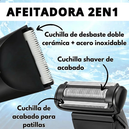 Kit Afeitadora Corporal para Hombre - Afeitadora de Huevos