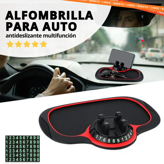 Alfombrilla antideslizante multifunción con soporte Dunlop para automóvil