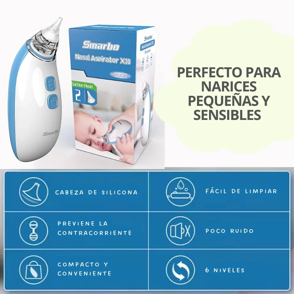 Aspirador nasal para Bebés y Niños