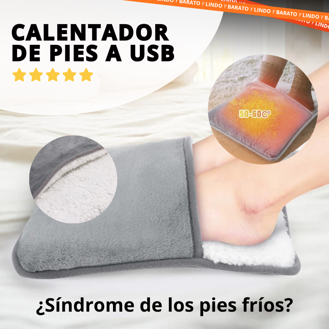 Calentador de pies a USB