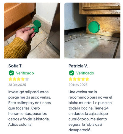 Cebo de Control Plagas - Elimina cucarachas