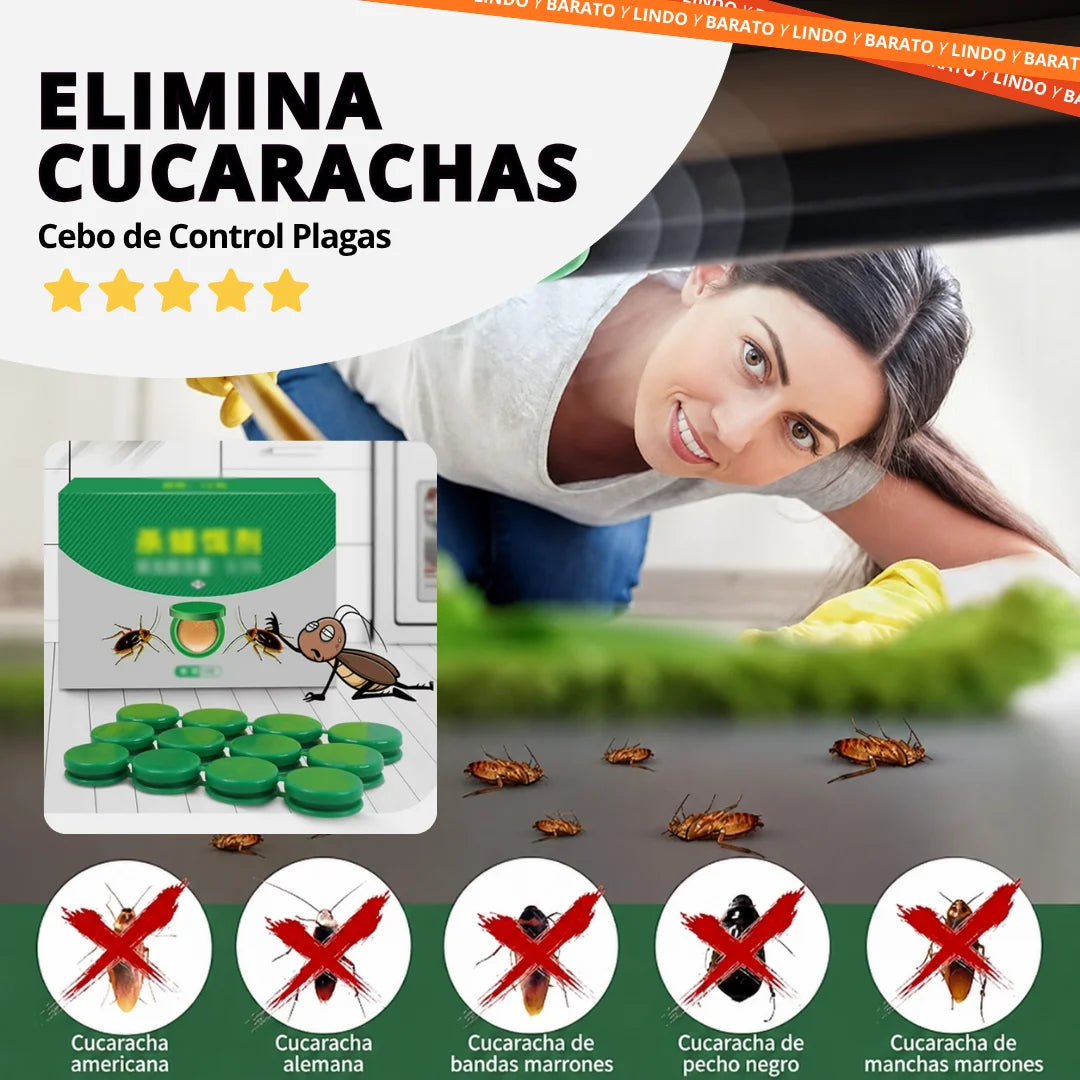 Cebo de Control Plagas - Elimina cucarachas