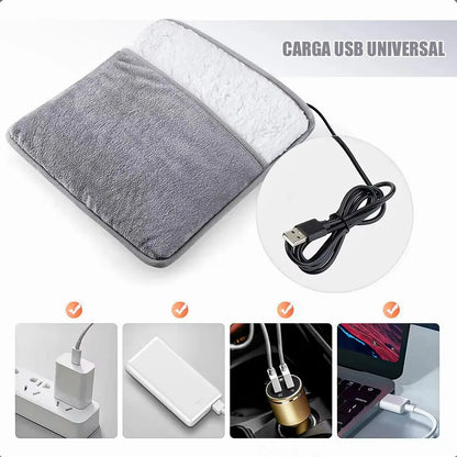 Calentador de pies a USB