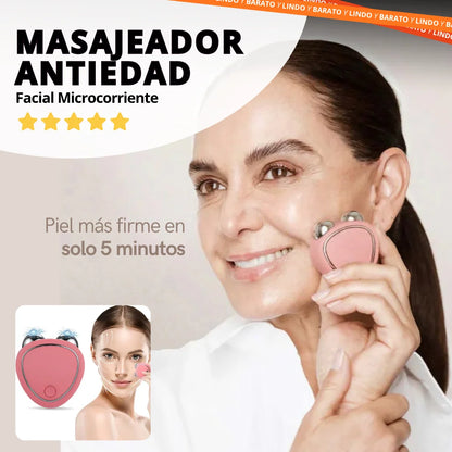 Masajeador Facial con Microcorriente - Antiedad