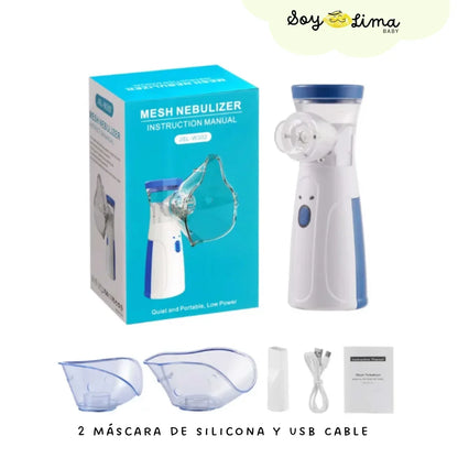 Nebulizador Portátil 2 en 1 Mesh