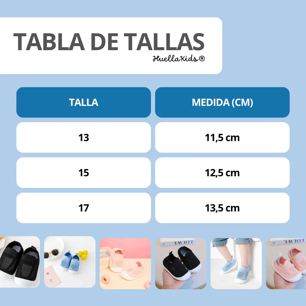 PACK 2X1 - Zapatos para Bebés Flexibles y Seguros para Primeros Pasos - HuellaKids®