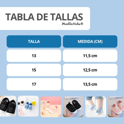 PACK 2X1 - Zapatos para Bebés Flexibles y Seguros para Primeros Pasos - HuellaKids®