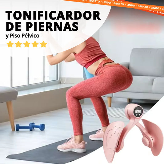 Tonificador de Piernas y Piso Pélvico - Ejercitador Interno del Muslo para Piernas y Glúteos