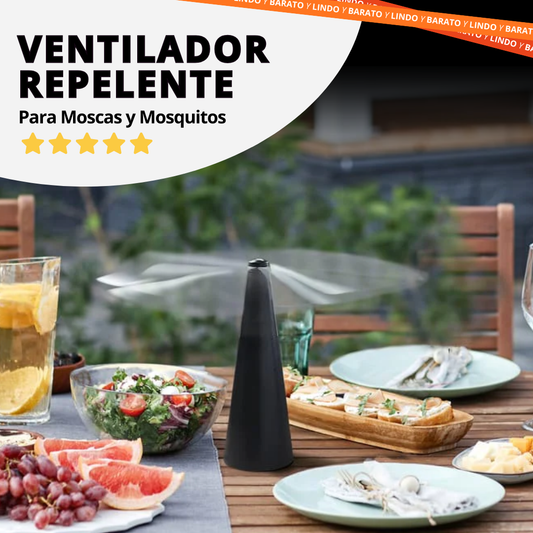 Ventilador Repelente Para Moscas y Mosquitos