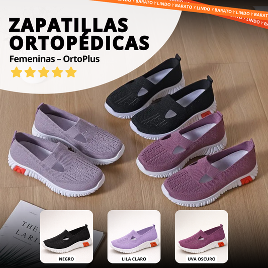 Zapatillas Ortopédicas Femeninas – OrtoPlus🔥 ULTIMAS UNIDADES 🔥