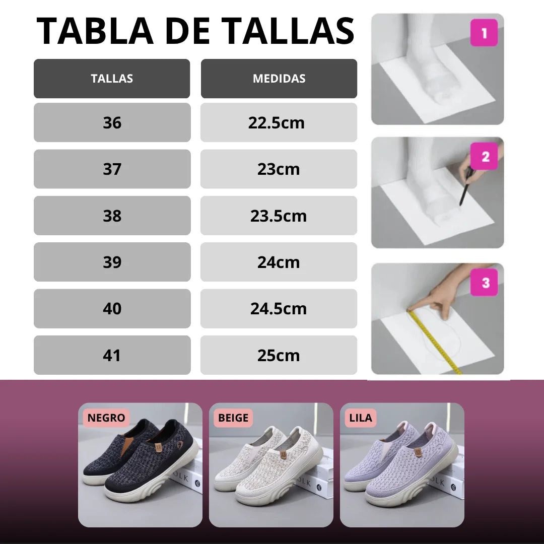 Mocasines Ortopedico Punta Redonda - Ortomax