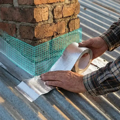 Cinta Extra Fuerte Impermeable de Caucho Metalizada - La cinta que resiste calor, frío y humedad sin despegarse