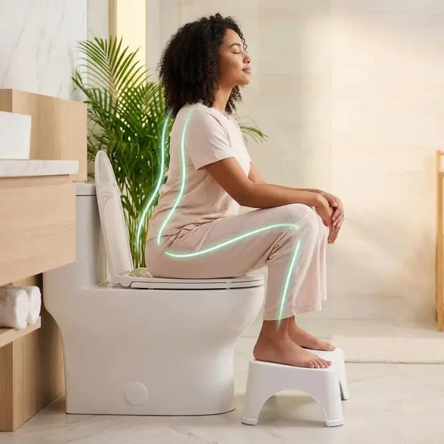 Tamburete/Escabel Ergonómico: Mejora tu Postura y Comodidad en el Baño (MODELO GRANDE)